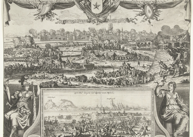 Beleg van Maastricht door Lodewijk XIV Gaspar Bouttats.jpg